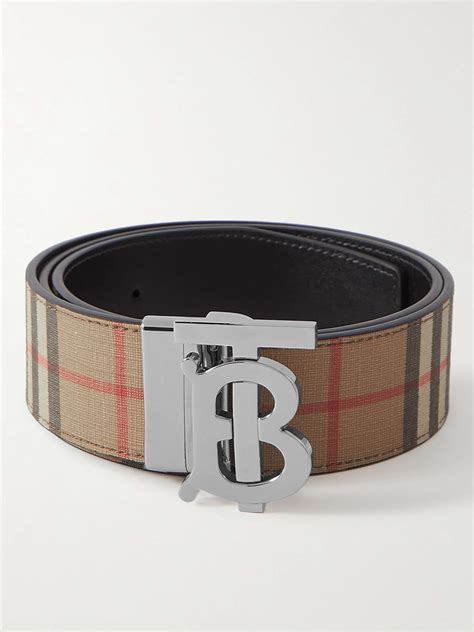 burberry belt man|burberry leather belt.